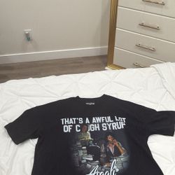 awful lot of cough syrup shirt scareface