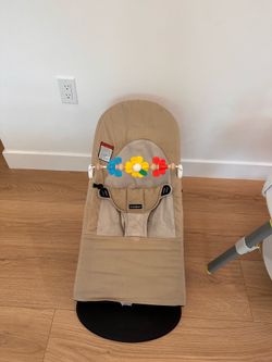 BabyBjorn bouncer with flying friends toy.