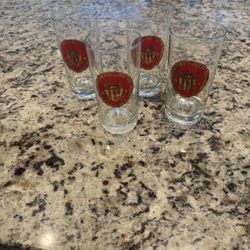 Vintage 70s USC Drinking Glasses
