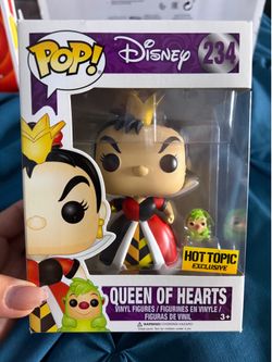 Funko Pop Disney Queen of Hearts #234 Hot Topic Exclusive Alice in Wonderland