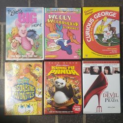 6 DVDs