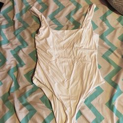 White Bodysuit Women’s New Medium