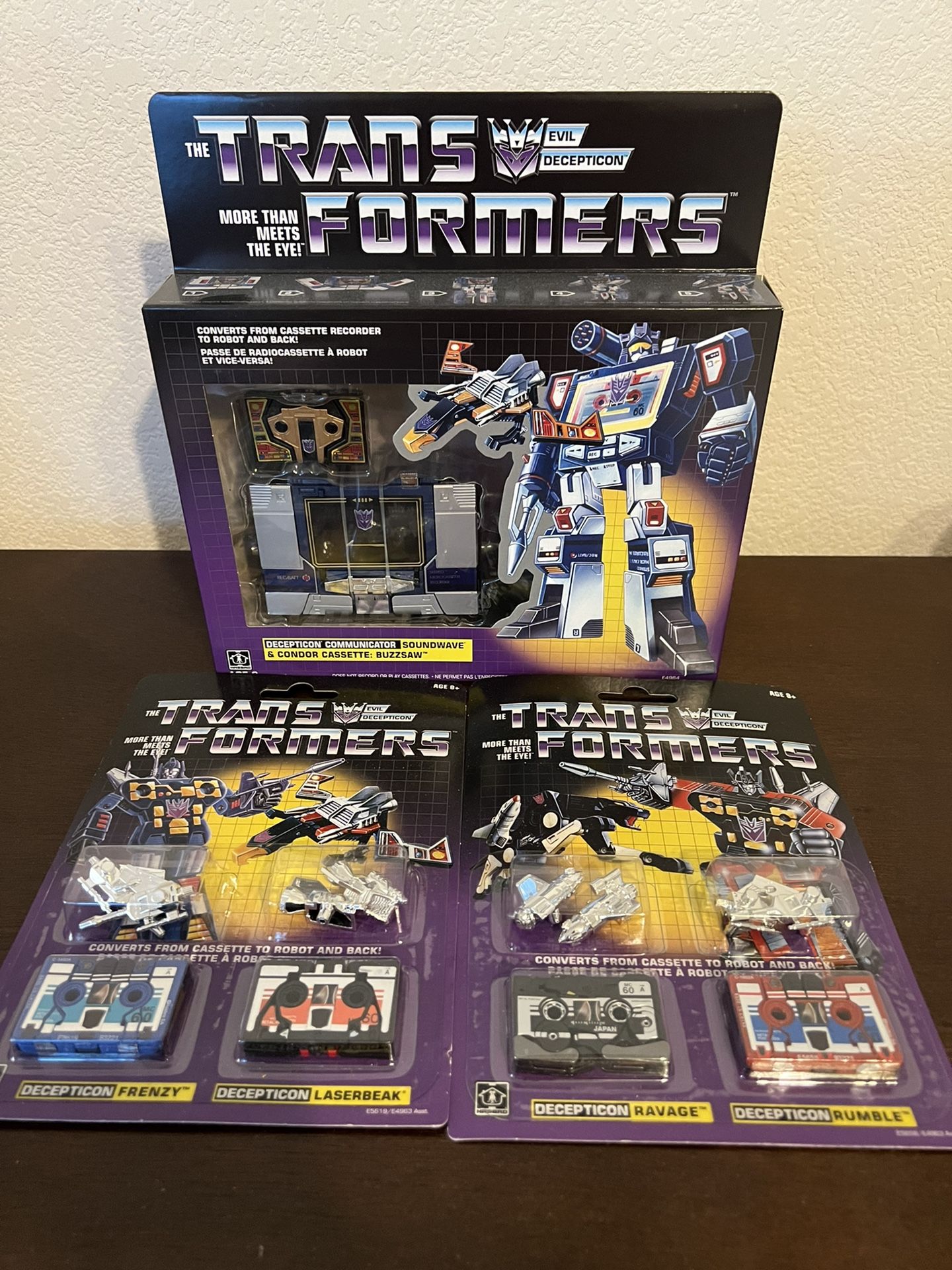 Transformers g1 reissue cassettes deals