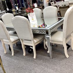 7pc Dinning Table Set $999