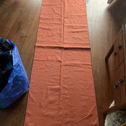 Dark Orange Yoga Towel