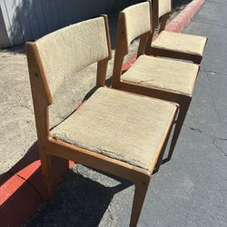 Scandinavian Teak Tarm Stole Mobelfabrik Stole Chairs 3 