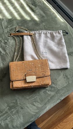 JORD Emilie Natural & Gold Medium Cross