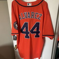 Alvarez Houston Astros orange jersey size 2xl