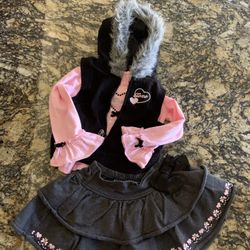 Beautiful Girls Xoxo Outfit Size 4T