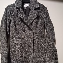 New Xhilaration Peacoat Gray Black Women's Size Small 