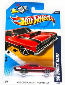 2012 Hot Wheels '68 Dodge Dart