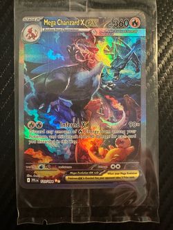 Pokemon Mega Charizard SIR Phantasmal Flames Mint Grade-able