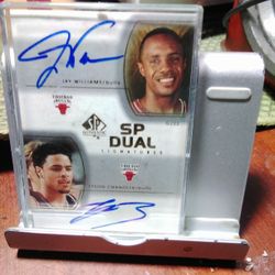 2000 Sp Dual Signature Jay Williams And Tyson Chadnler