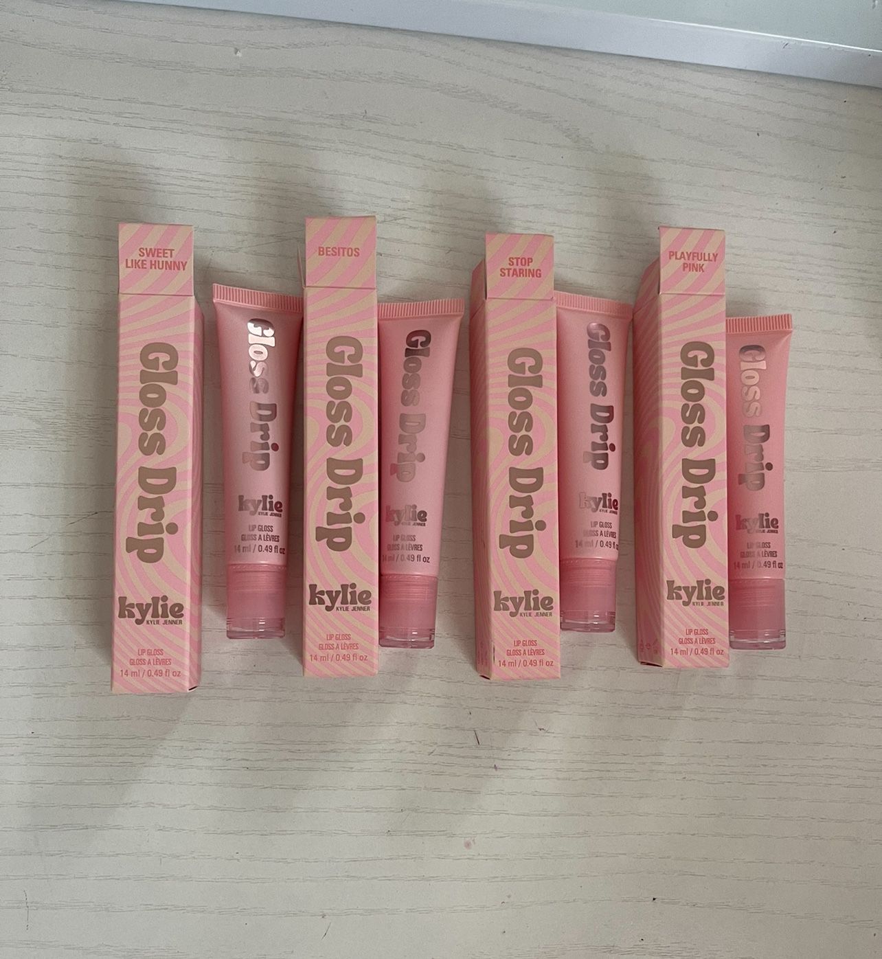 Kylie Cosmetics 4 Gloss Drip Lipglosses