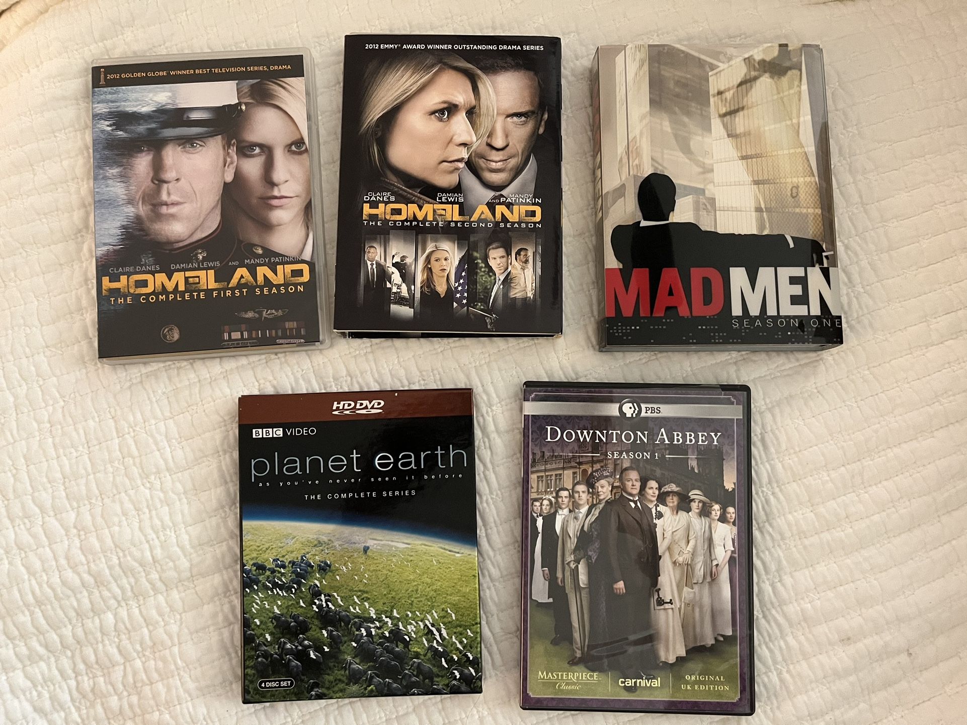 Early Aughts DVD Party: Homeland, Mad Men, Downtown Abbey, BBC’s Planet Earth 