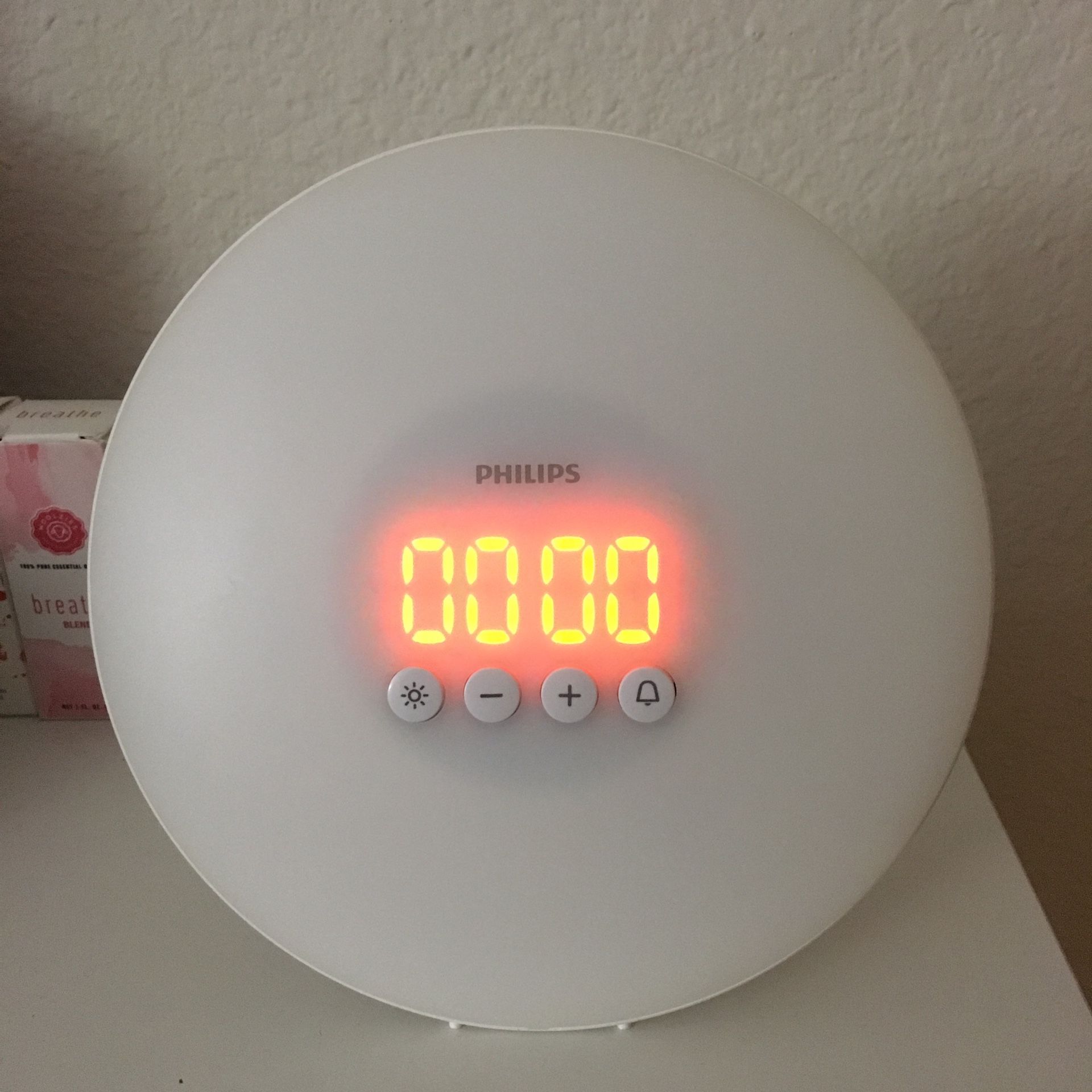 Philips Wake-Up Light Alarm Clock with Sunrise Simulation