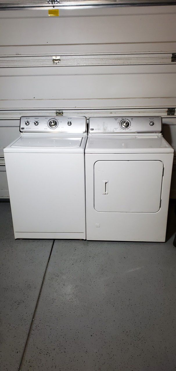 Maytag Centennial Matching Set Washer And Gas Dryer