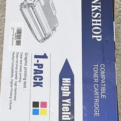 Inkshop TN-620 TN620 Black Toner Cartridge Replacement