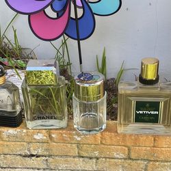 Showcase Perfume Bottles 