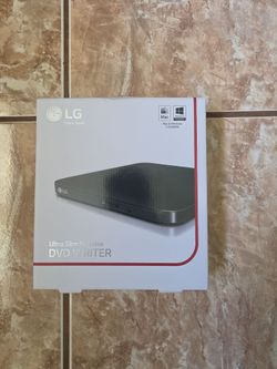 LG DVD Writer and Player