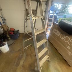 Werner A-frame Aluminum Ladder