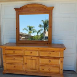 Dresser And Mirror