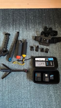 GoPro Hero 11 + Hero 8 + Accessories Lot