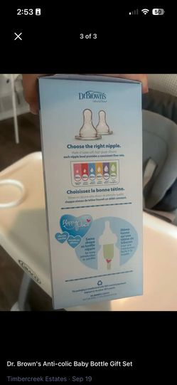 Dr. Brown's Anti-colic Baby Bottle Gift Set