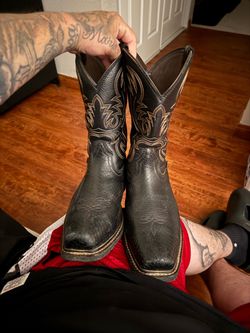 Ariat steel toe work boots