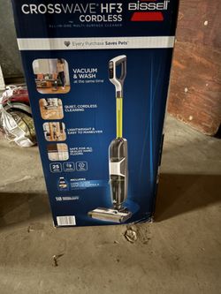 Bissell CrossWave HF3 Cordless All In One Multi- Purpose Cleaner.