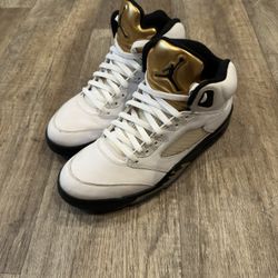 Olympic Gold Jordan 5