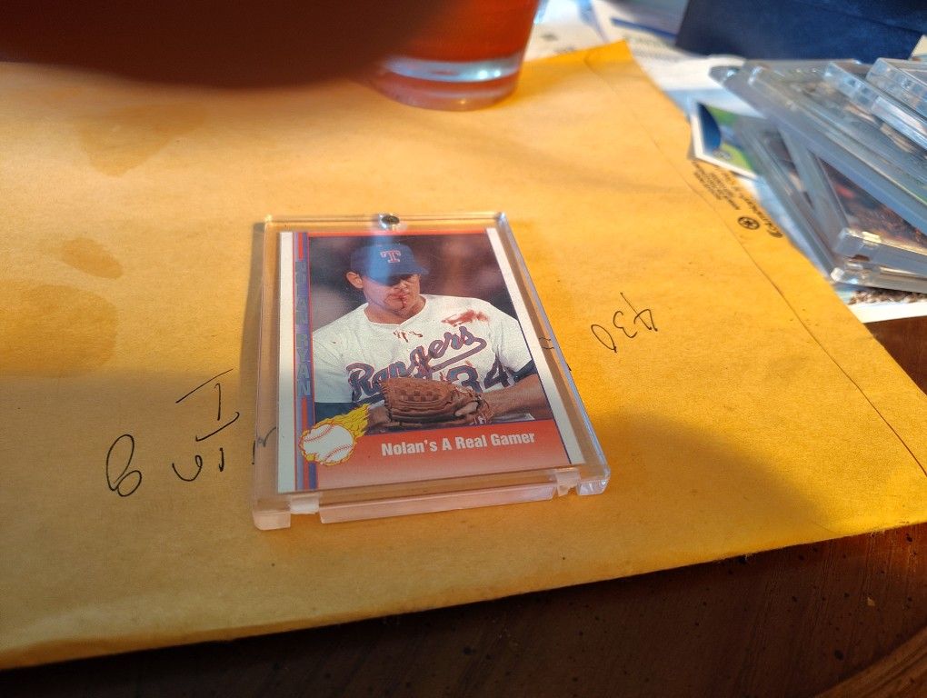 Ryan Bloody Lip Card Was Pulled Because Of The Blood