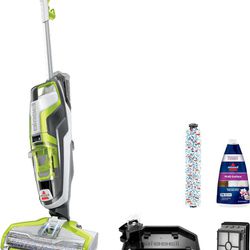 BISSELL CrossWave Floor and Area Rug Cleaner, Wet-Dry Vacuum with Bonus Brush-Roll and Extra Filter, 1785A , Green


