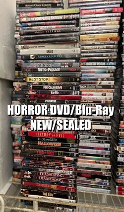 PRICES GO UP ON 1st. NEW HORROR Movies ONLY Section, NEW And Open Box, Seasons Sold Individually For Halloween Season