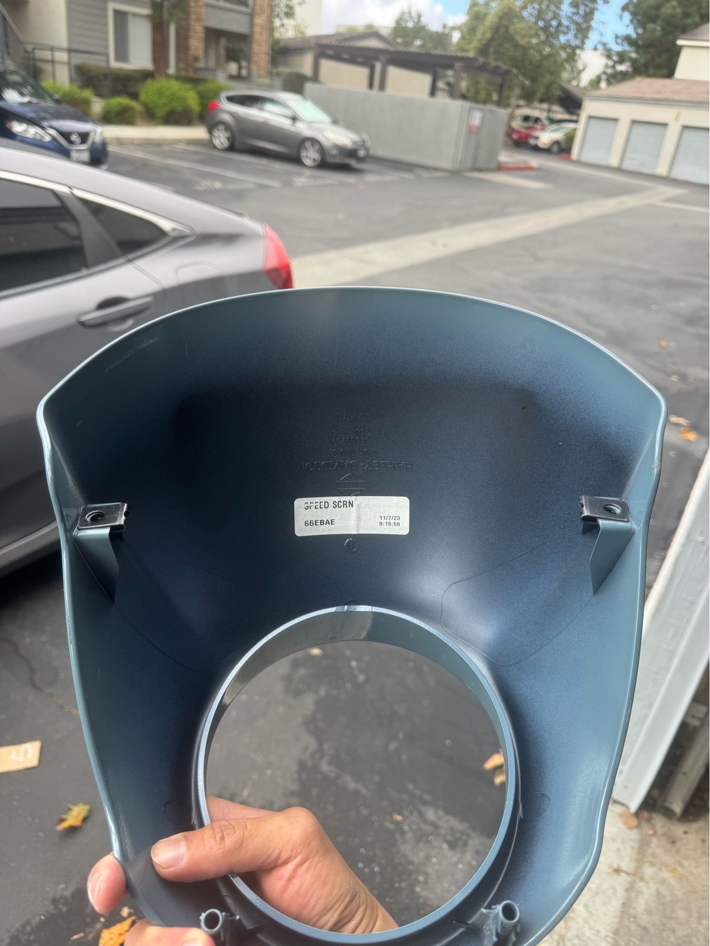 Low rider s fairing
