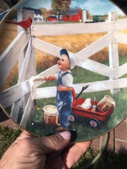 John Deere collector plates