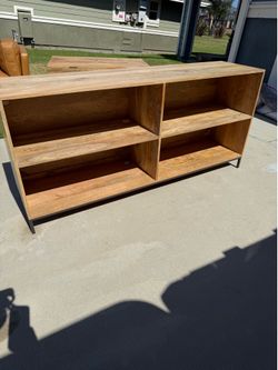 West Elm Industrial Open Storage Modular Bookcase – Good Condition