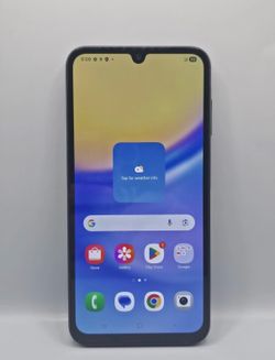 Samsung Galaxy A15 5G SM-A156U Unlocked 128GB Blue Black Good