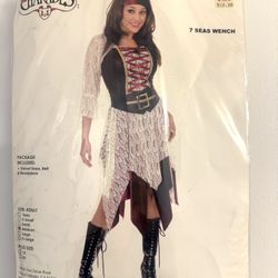 Halloween: Sexy women Pirate Wench Costume- Medium
