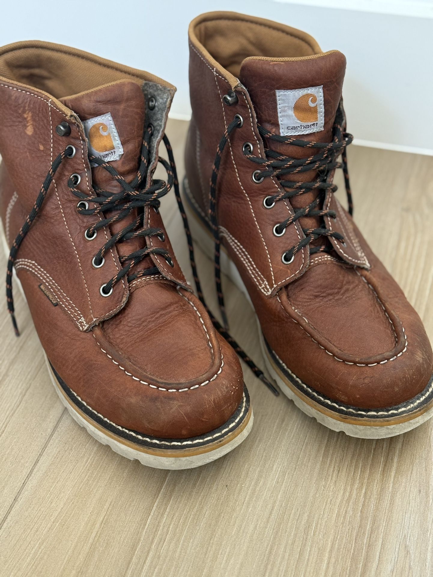 Carhartt men's leather boots 11.5