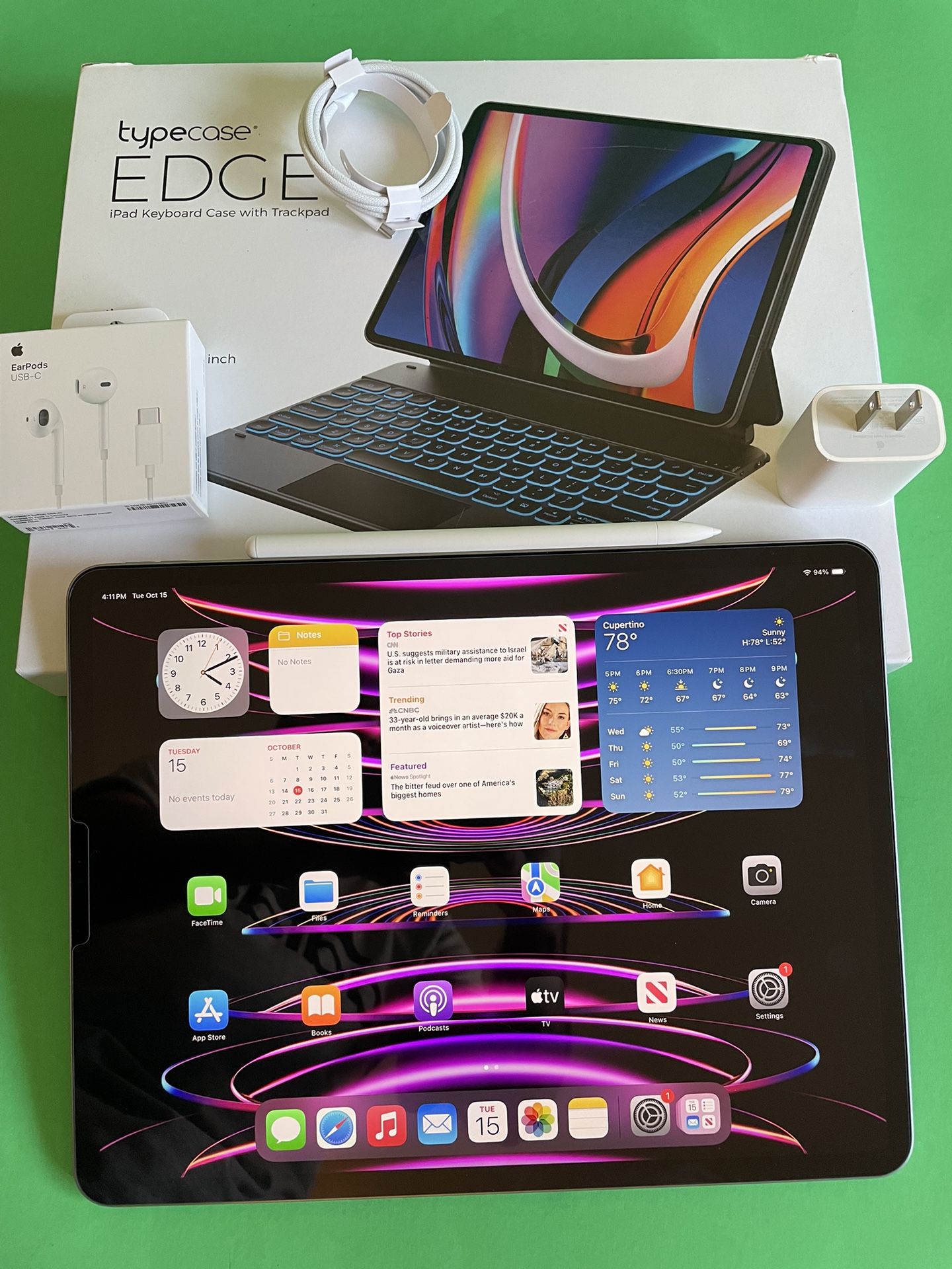 256GB Apple IPad Pro 12.9” 6th Generation (2022 Model / M2 chip