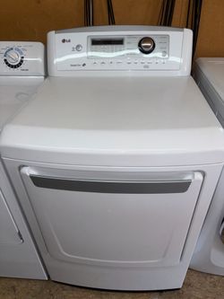 LG super capacity dryer