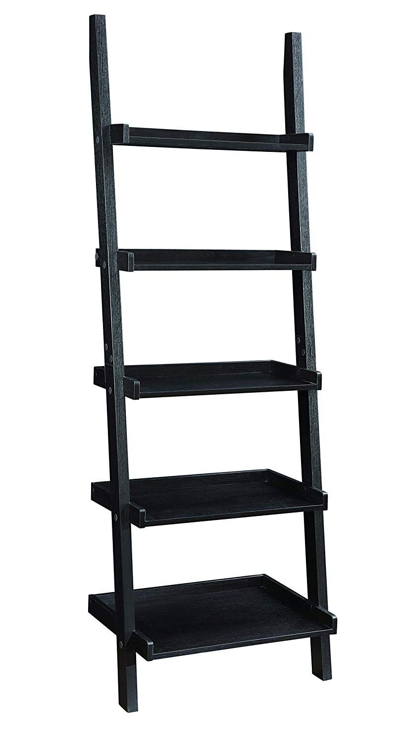 Coaster Home Furnishings Colella 5-shelf Ladder Bookcase, Cappuccino By Coaster 800338