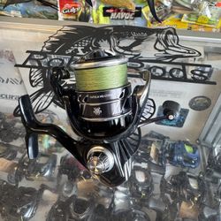 Daiwa Tatula Mq 2500 Salt And Fresh Water Fishing Reel. Ready to fish. 