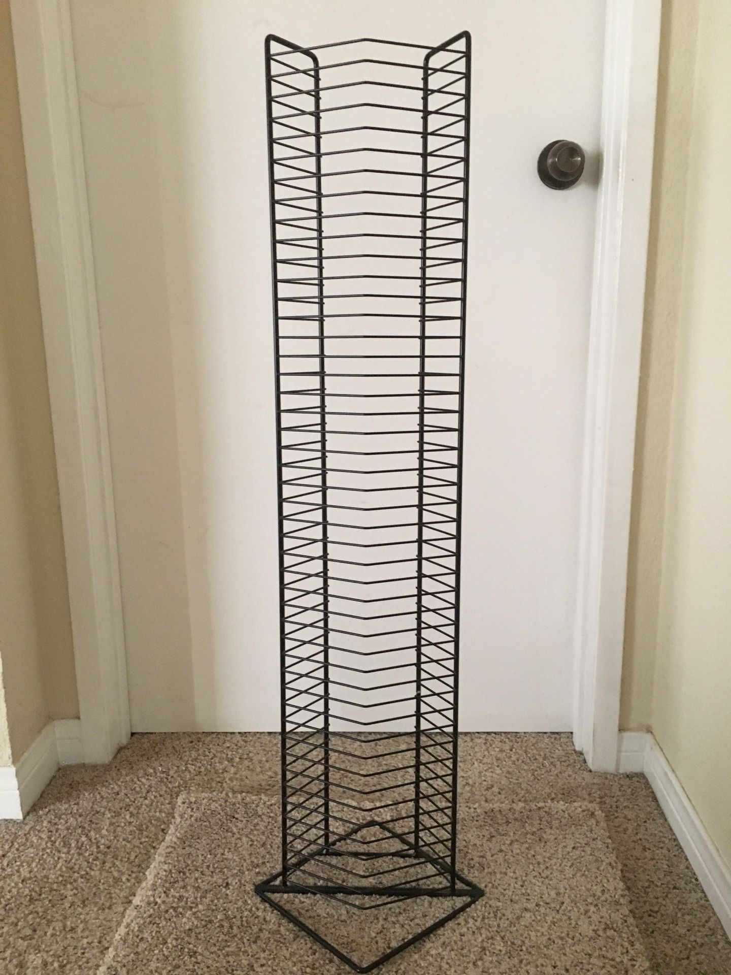 DVD RACK holds 46 DVD’s