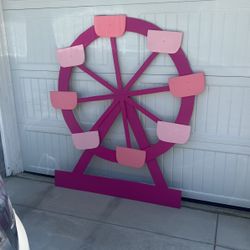 Plywood Ferris wheel Display