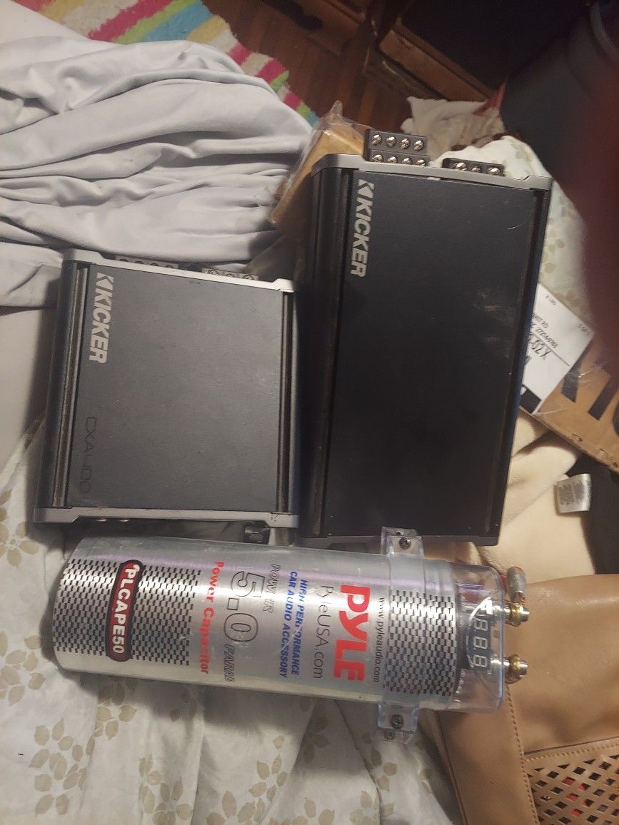 Kicker Car Stereo Amps