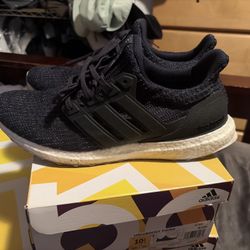 Adidas UltraBOOST 4 Deep Ocean Blue Sz 10.5 Preowned 