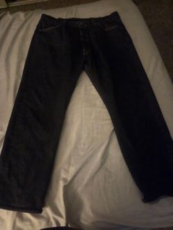 Mens 501 levis size 40×32 black
