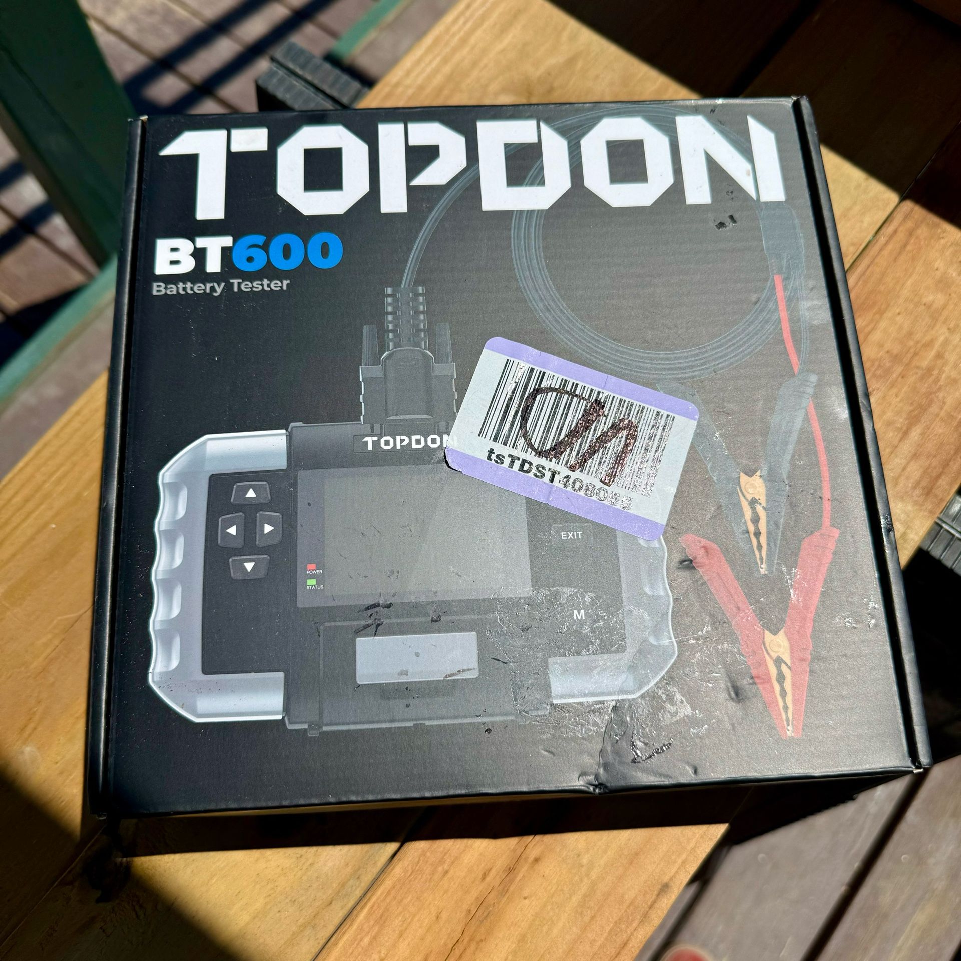 Brand New Topdon BT600 Battery Tester for 12/24v systems with printer